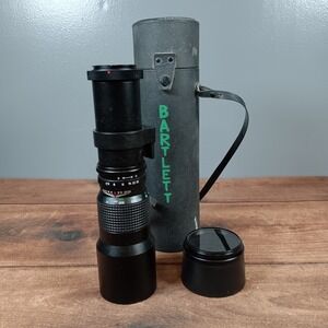 Quantaray 400mm f 6.3 Telephoto Lens with Case and 67mm UV Filter